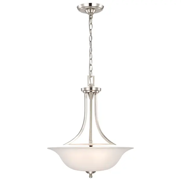 Surrey 3-Light Pendant with Frosted Glass - Image 5