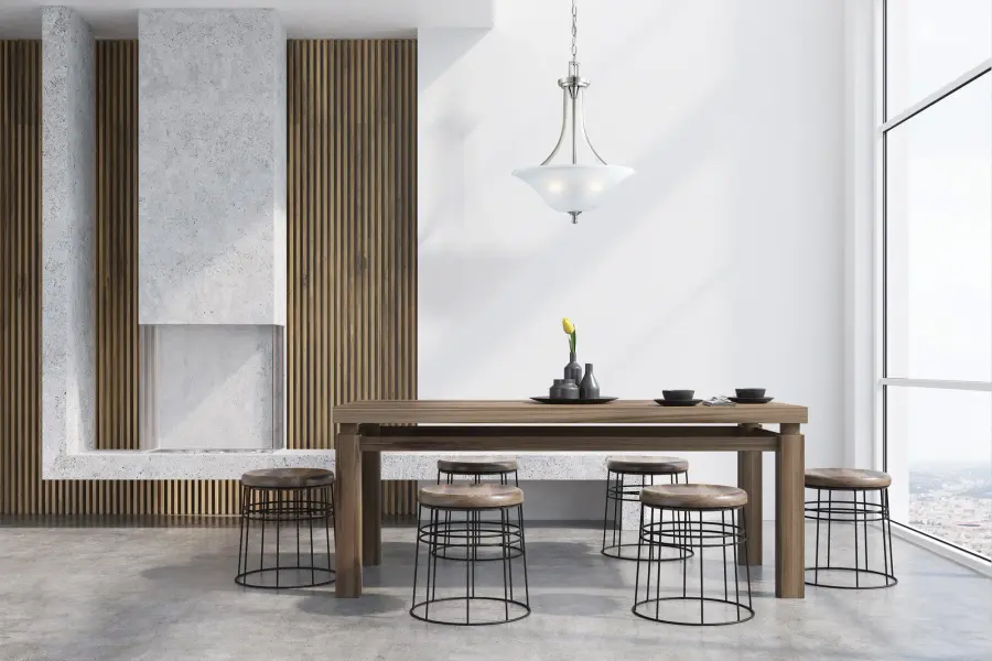 Surrey 3-Light Pendant with Frosted Glass - Image 8