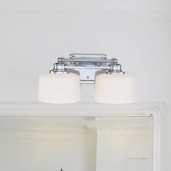 Sleek Chrome Vanity Light with Understated Contemporary Elegance - Image 6