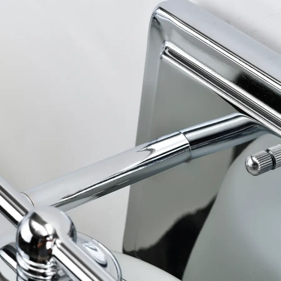 Elegant Chrome Vanity Light with Timeless Appeal - Image 11