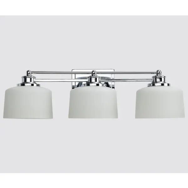 Elegant Chrome Vanity Light with Timeless Appeal - Image 5