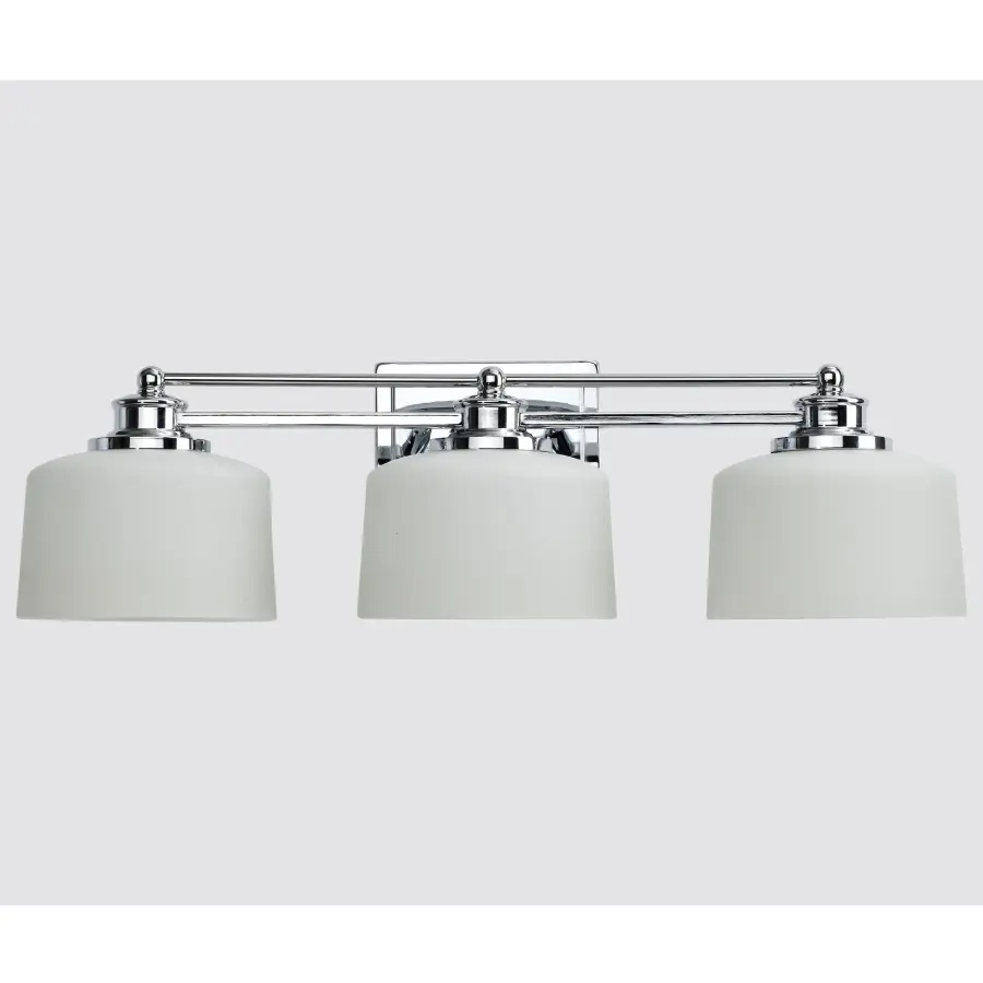 Elegant Chrome Vanity Light with Timeless Appeal - Image 5