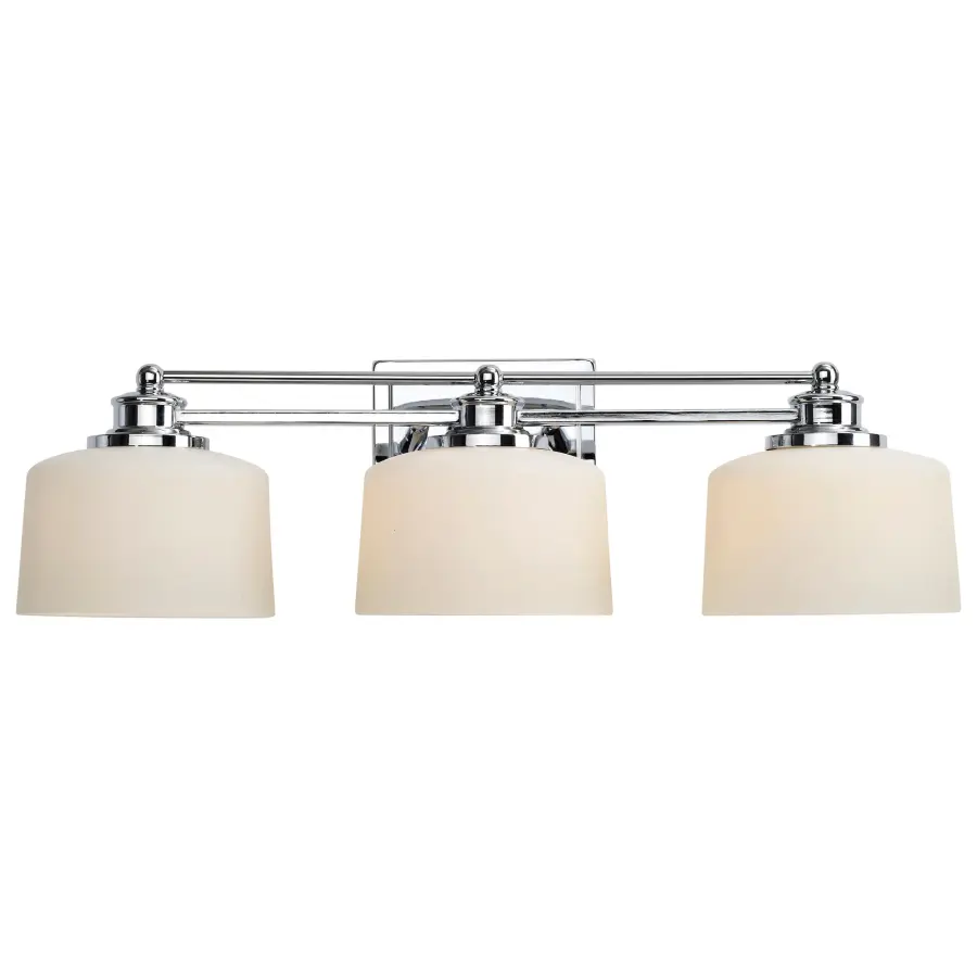 Elegant Chrome Vanity Light with Timeless Appeal - Image 6