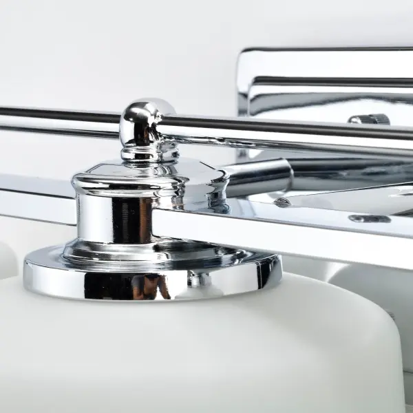 Elegant Chrome Vanity Light with Timeless Appeal - Image 7