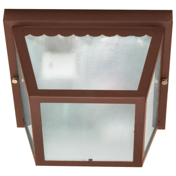The Carport Flush Mount delivers reliable outdoor lighting with CUL Wet Location certification. Its Old Bronze finish and textured frosted glass provide classic styling at an accessible price point.