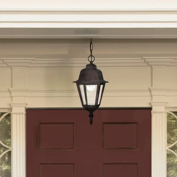 Classic Outdoor Lantern with Timeless Bronze Finish - Image 3