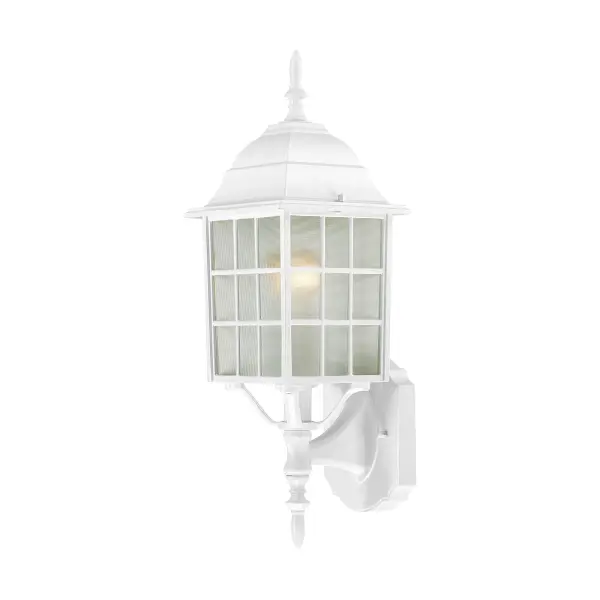 Adams 18" Outdoor Wall Sconce with Frosted Glass