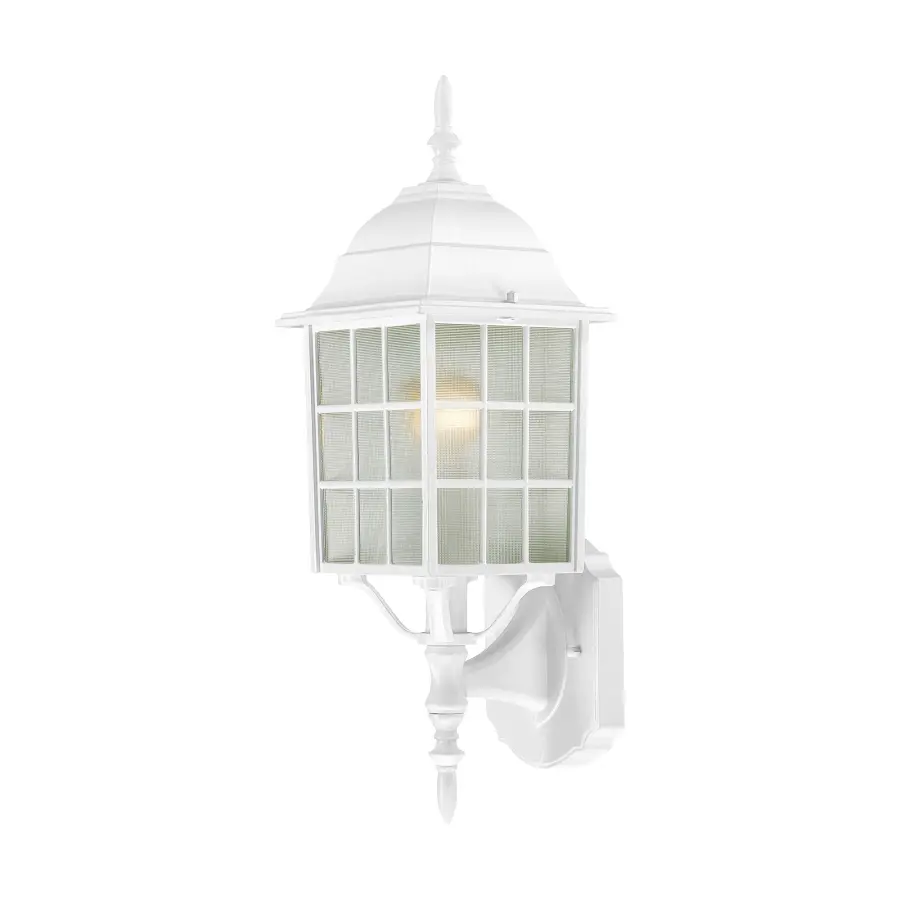 Adams 18" Outdoor Wall Sconce with Frosted Glass