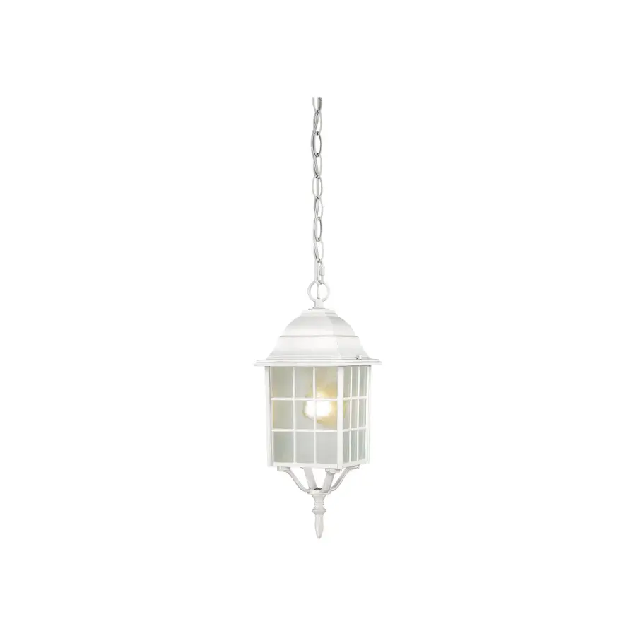 Classic Outdoor Pendant with Soft, Welcoming Light - Image 1