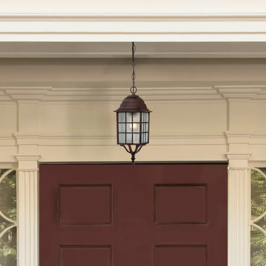 Classic Outdoor Pendant with Soft, Welcoming Illumination - Image 3