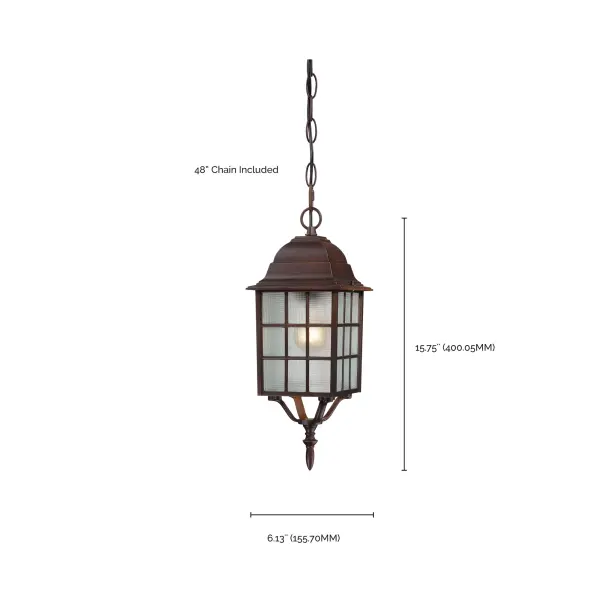 Classic Outdoor Pendant with Soft, Welcoming Illumination - Image 4