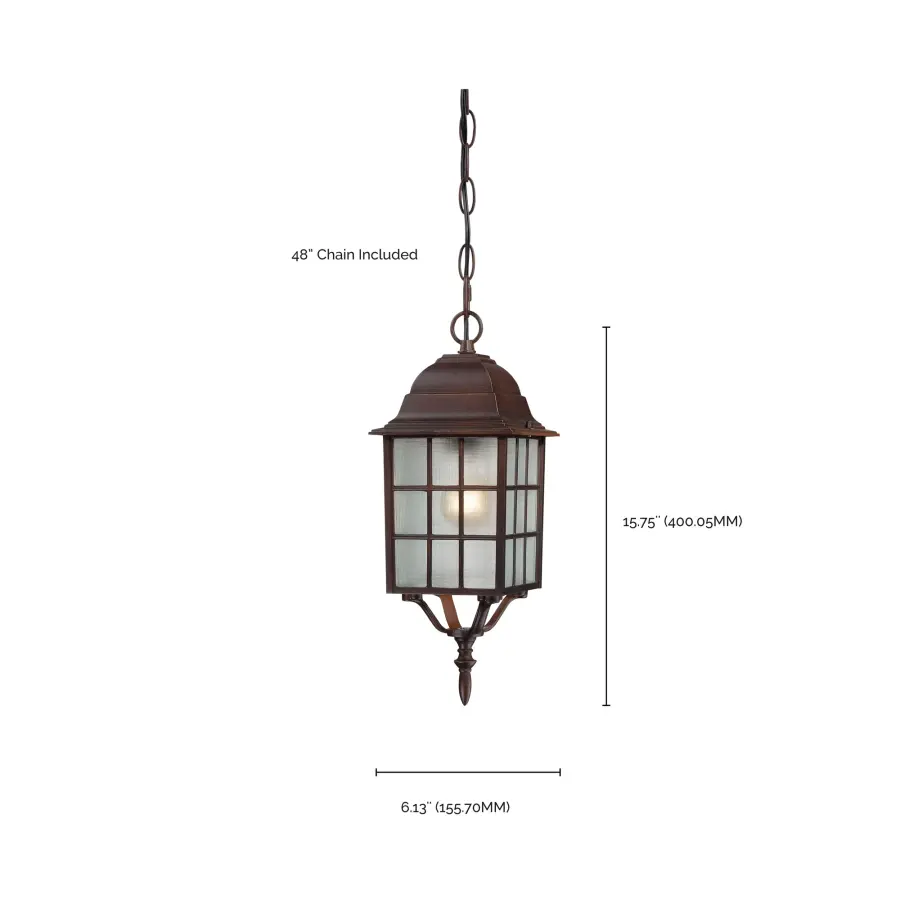 Classic Outdoor Pendant with Soft, Welcoming Illumination - Image 4