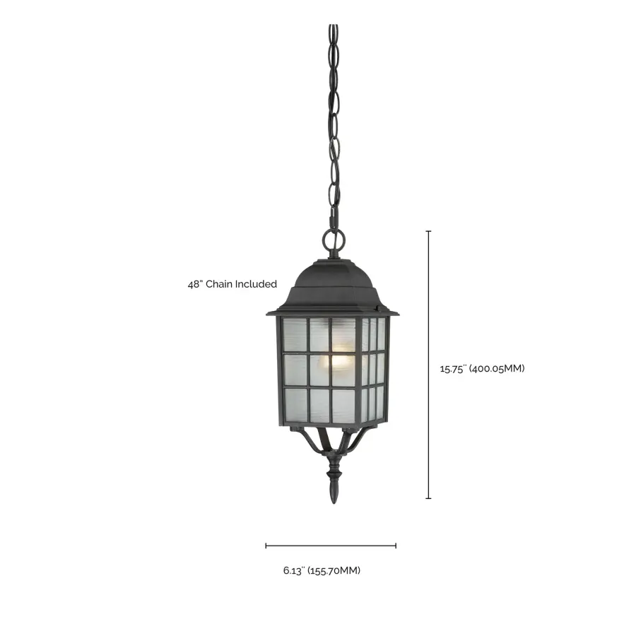 Classic Outdoor Pendant with Soft, Welcoming Light - Image 3
