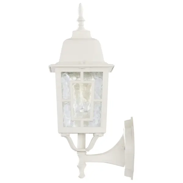 Architectural Outdoor Wall Sconce with Geometric Design & Water Glass - Image 4