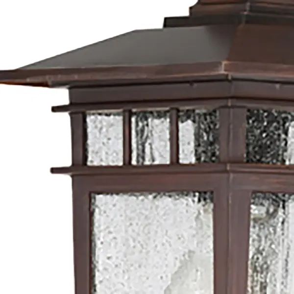 Cove Neck 1-Light Outdoor Wall Lantern with Clear Seeded Glass - Image 8