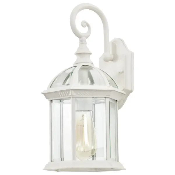 Boxwood 15" Outdoor Wall Sconce with Clear Seed Glass - Image 3