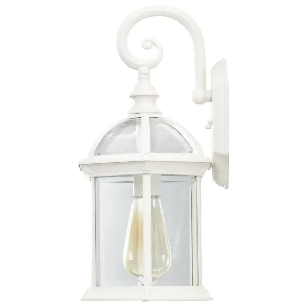Boxwood 15" Outdoor Wall Sconce with Clear Seed Glass - Image 4