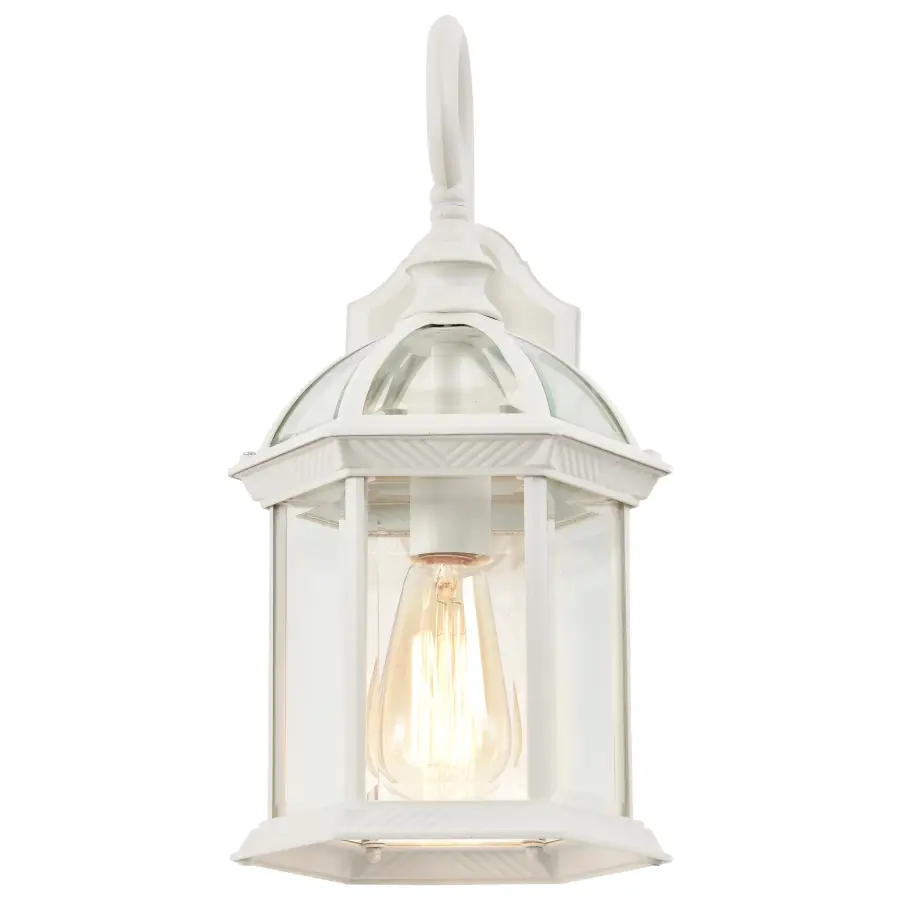 Boxwood 15" Outdoor Wall Sconce with Clear Seed Glass - Image 6