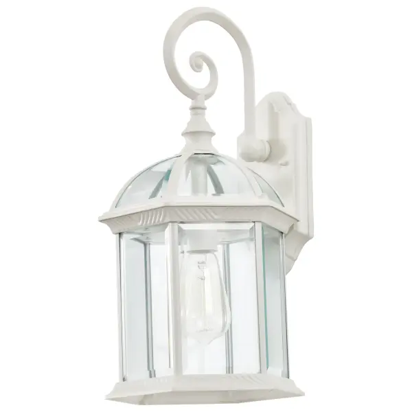 Boxwood 19" Outdoor Wall Sconce with Clear Beveled Glass - Image 4