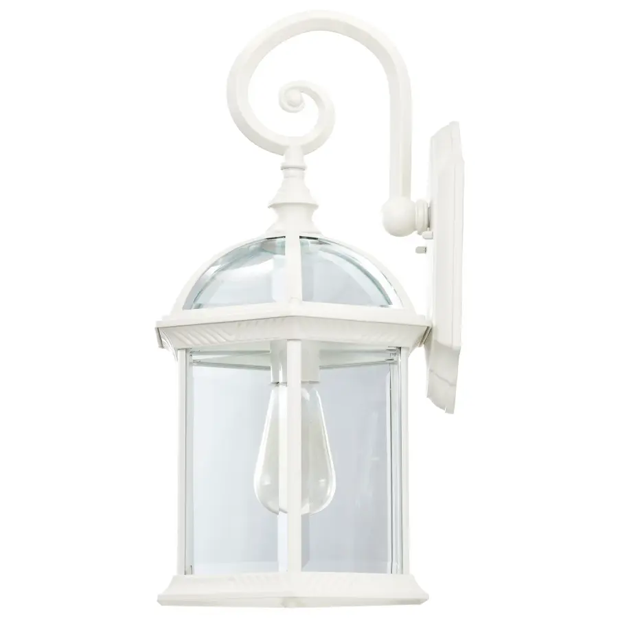 Boxwood 19" Outdoor Wall Sconce with Clear Beveled Glass - Image 6