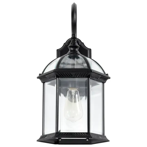 Boxwood 19" Outdoor Wall Sconce with Clear Beveled Glass - Image 7