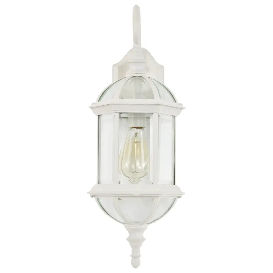 Boxwood 22" Outdoor Wall Sconce with Clear Beveled Glass - Image 2
