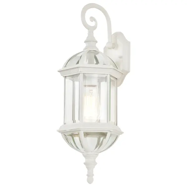 Boxwood 22" Outdoor Wall Sconce with Clear Beveled Glass - Image 4
