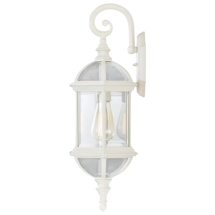 Boxwood 22" Outdoor Wall Sconce with Clear Beveled Glass - Image 5
