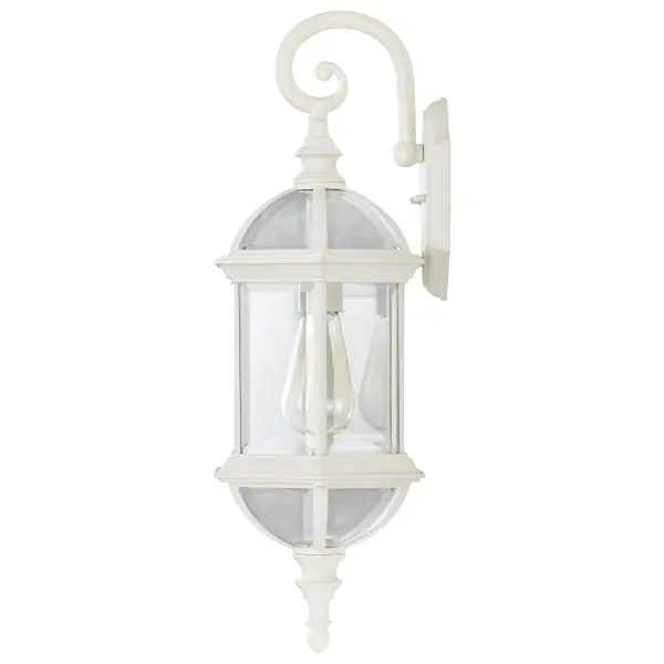 Boxwood 22" Outdoor Wall Sconce with Clear Beveled Glass - Image 7
