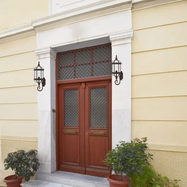 Boxwood 22" Outdoor Wall Sconce with Clear Beveled Glass - Image 2