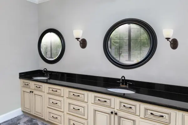 Patton 1-Light Vanity Fixture with Frosted Glass - Image 2