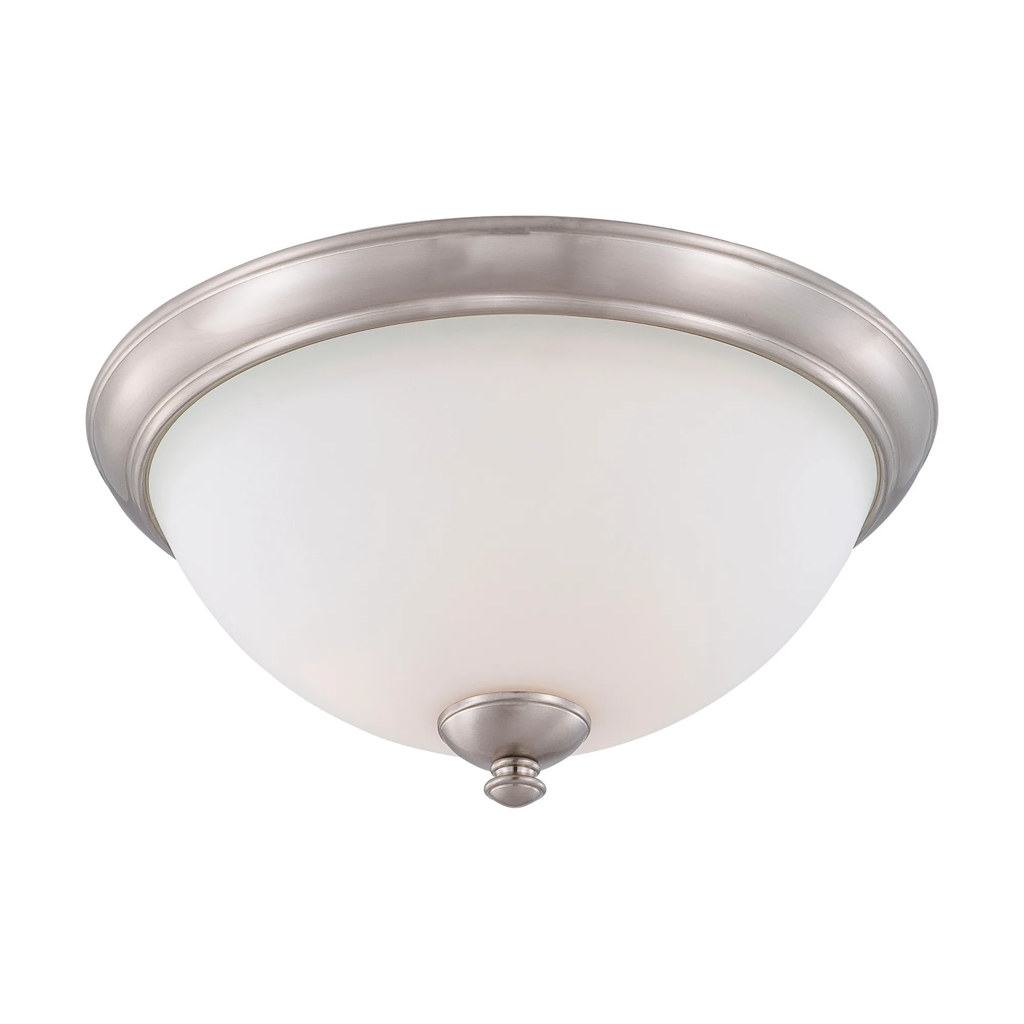 Patton 3-Light Flush Mount Ceiling Fixture with Frosted Glass