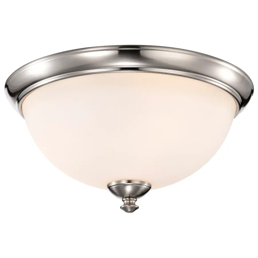 Patton 3-Light Flush Mount Ceiling Fixture with Frosted Glass - Image 5