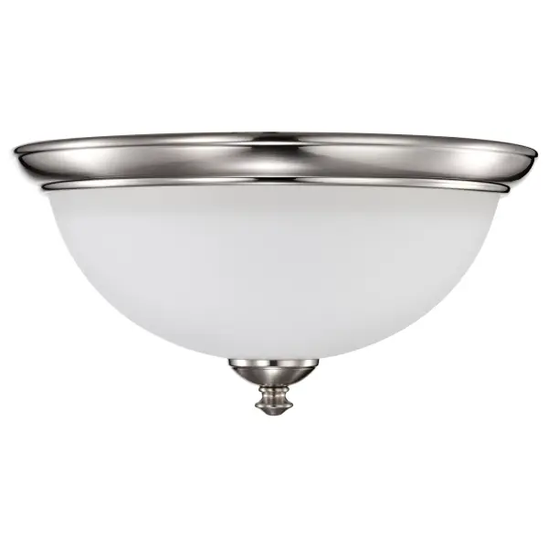 Patton 3-Light Flush Mount Ceiling Fixture with Frosted Glass - Image 6