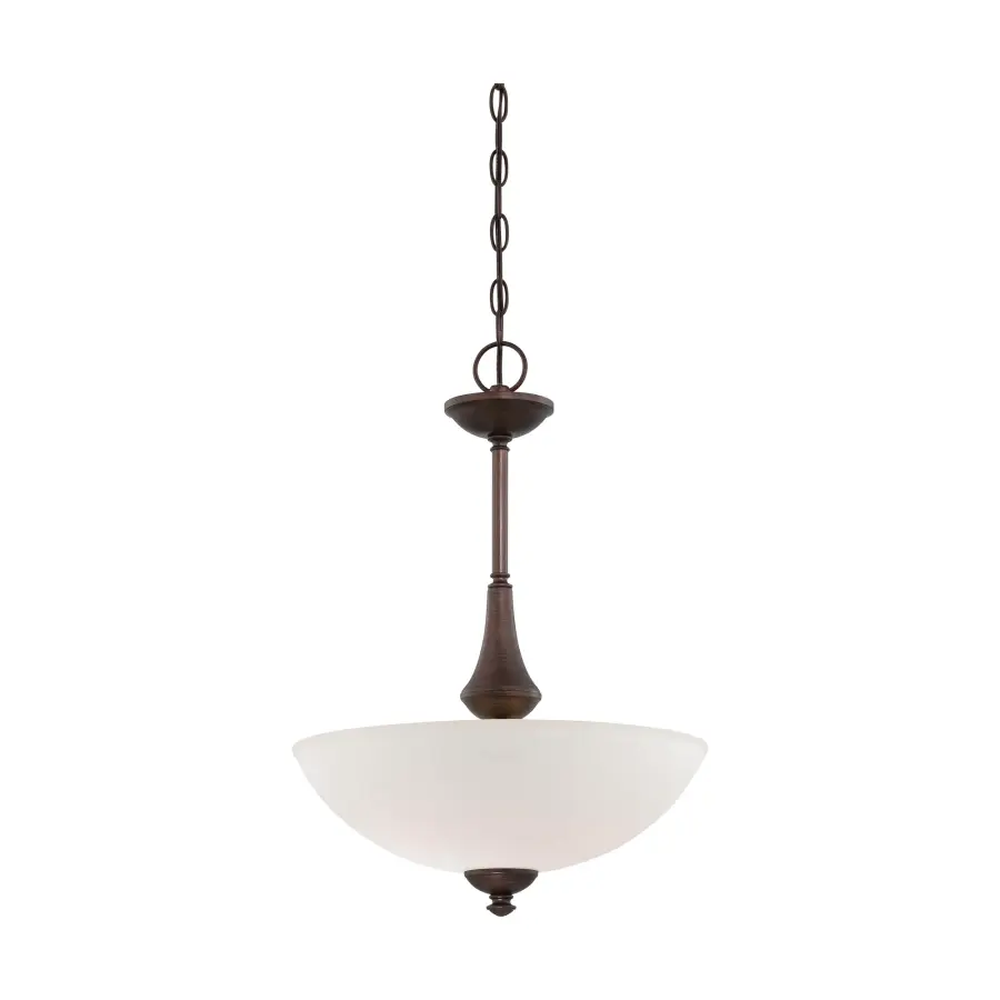 Patton 3-Light Pendant with Frosted Glass