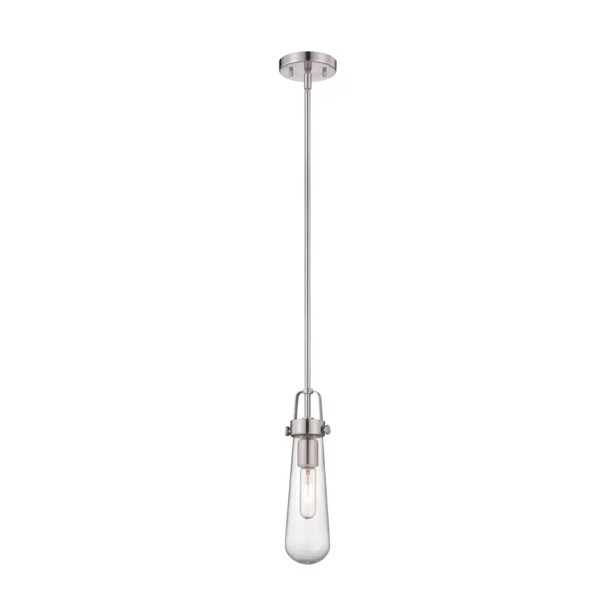 Beaker Mini Pendant with Clear Glass - Image 1