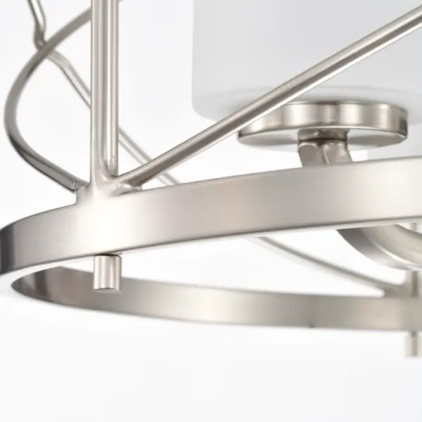 Ginger 3-Light Pendant with Etched Opal Glass - Image 12