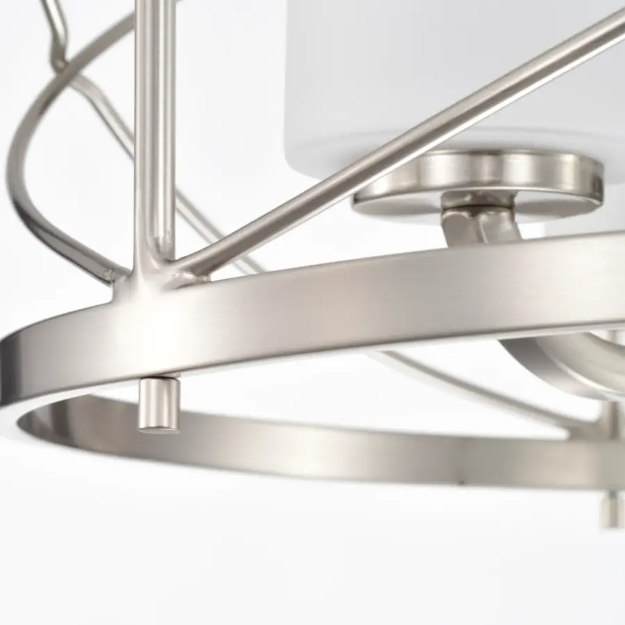 Ginger 3-Light Pendant with Etched Opal Glass - Image 12
