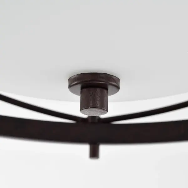 Ginger 2-Light Semi-Flush Mount with Etched Opal Glass - Image 10