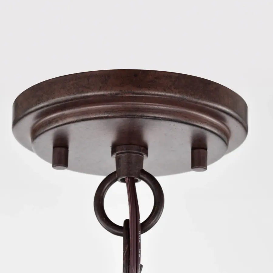 Ginger 3-Light Pendant with Etched Opal Glass - Image 7