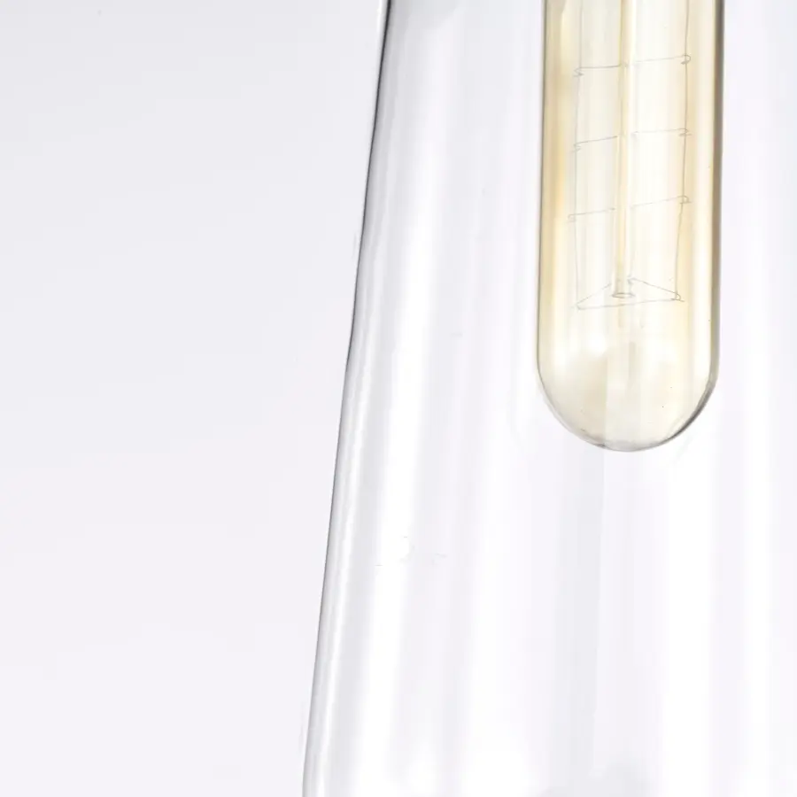 Beaker 1-Light Wall Sconce with Clear Glass - Image 10