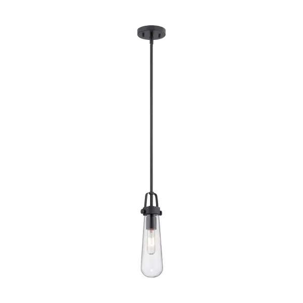 Beaker Mini Pendant with Clear Glass - Image 1