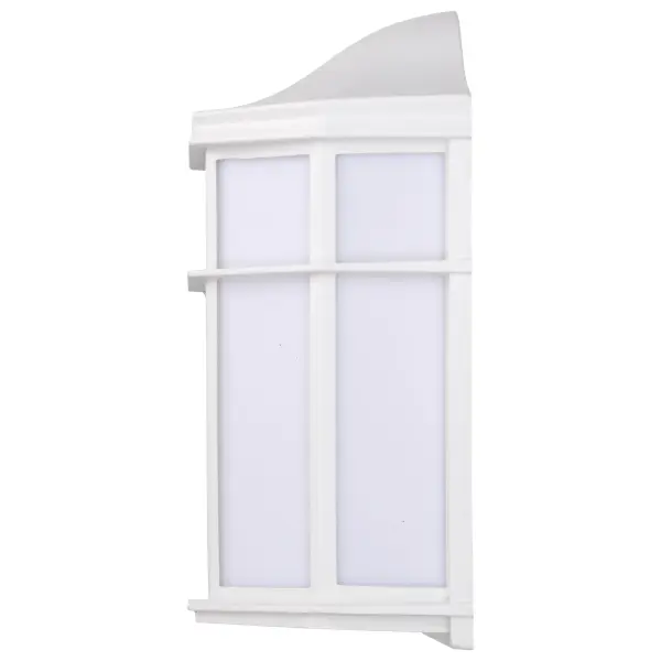 10" White Cage Lantern Wall Fixture - Image 6