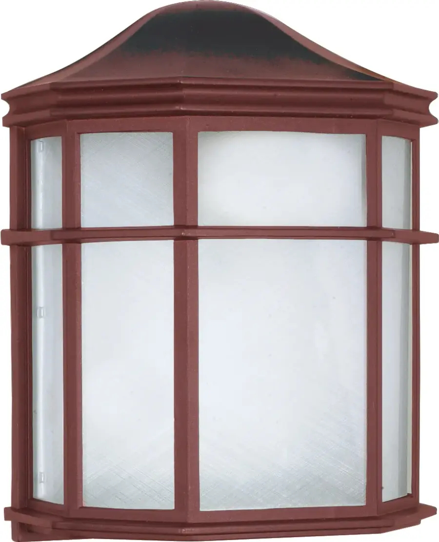 10" Cage Lantern Wall Fixture in Old Bronze