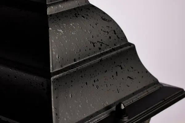 Affordable Traditional Post Lantern with Timeless Black Finish - Image 3