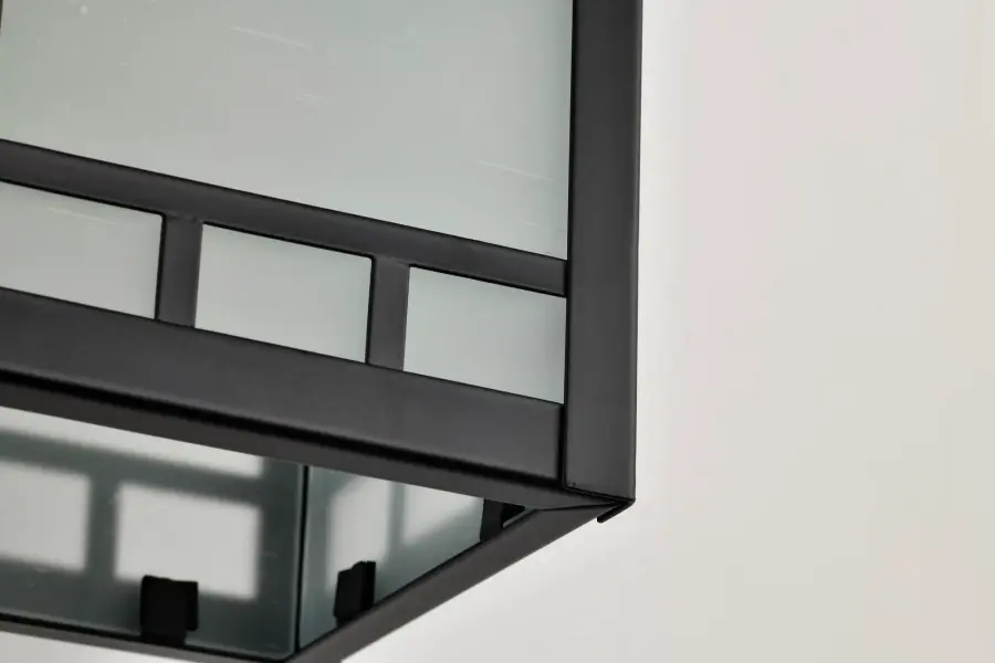 Drexel 1-Light Outdoor Wall Fixture with Frosted Seed Glass - Image 11