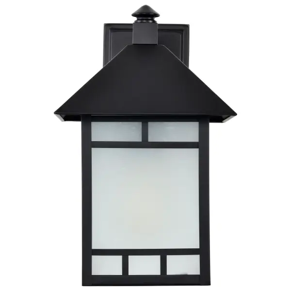 Drexel 9" Outdoor Wall Fixture with Frosted Seed Glass - Image 10