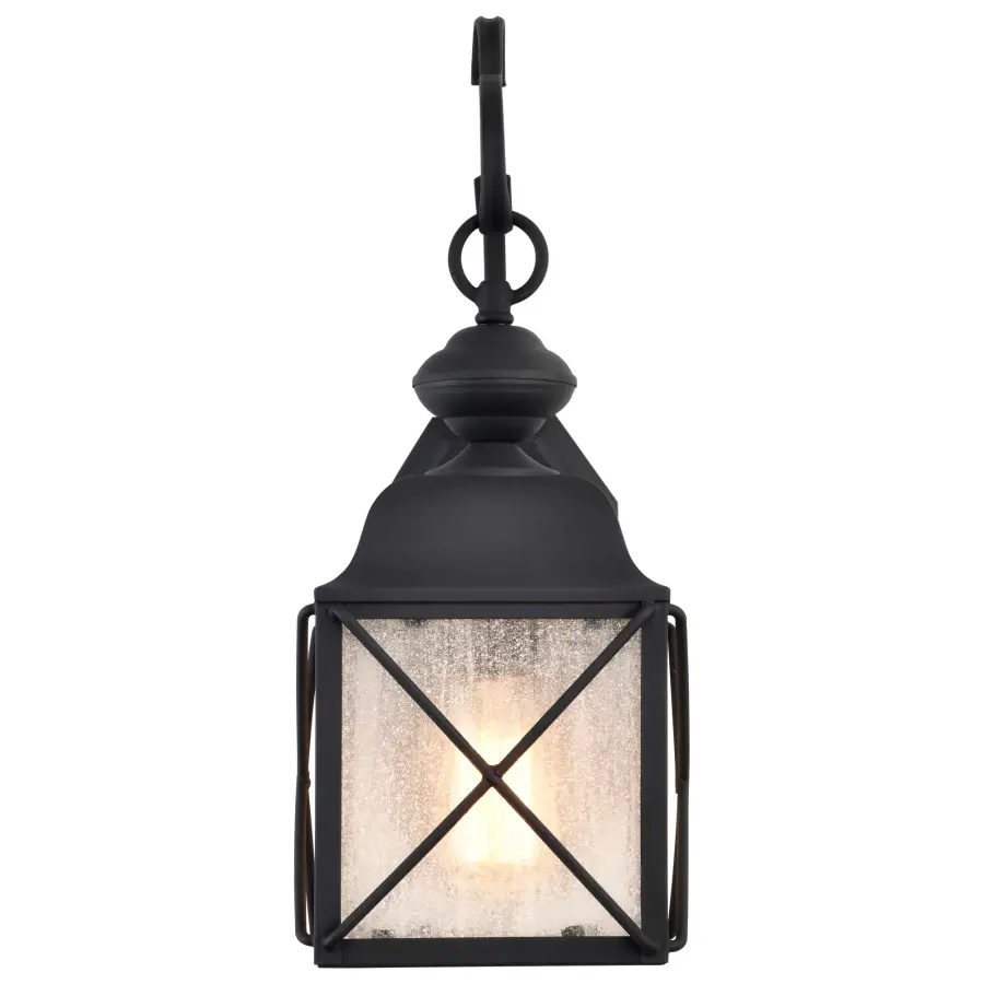 Wingate 6" Outdoor Wall Fixture with Clear Seeded Glass - Image 11