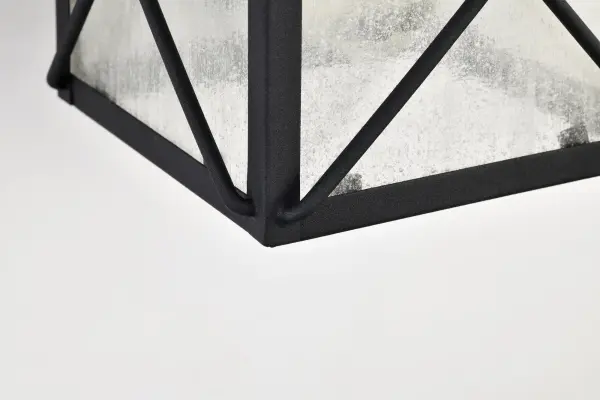 Wingate 6" Outdoor Wall Fixture with Clear Seeded Glass - Image 12