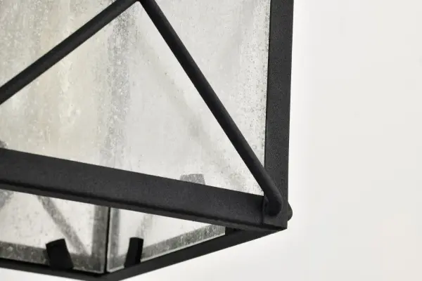 Wingate 6" Outdoor Wall Fixture with Clear Seeded Glass - Image 17